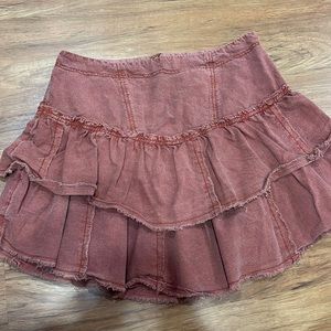 free people skirt